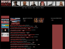 Tablet Screenshot of moviemaniacs.net
